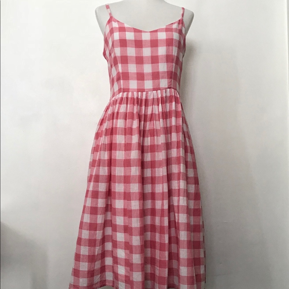 Gingham Modern Vintage Dress